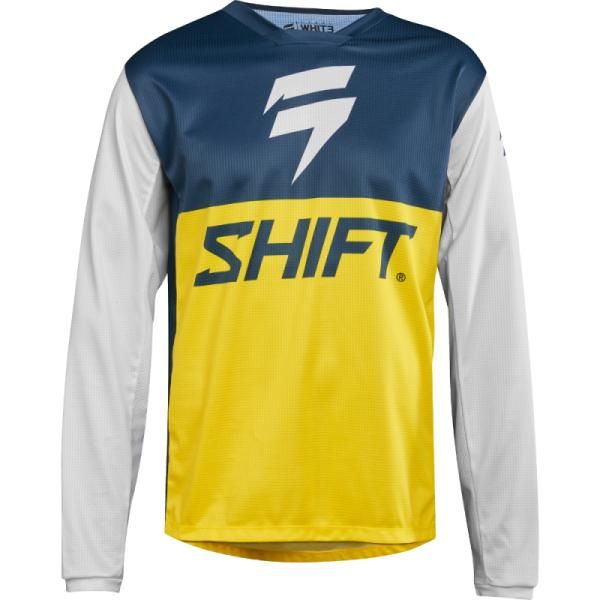 Джерси Shift White Label GP LE Jersey Navy/Yellow 