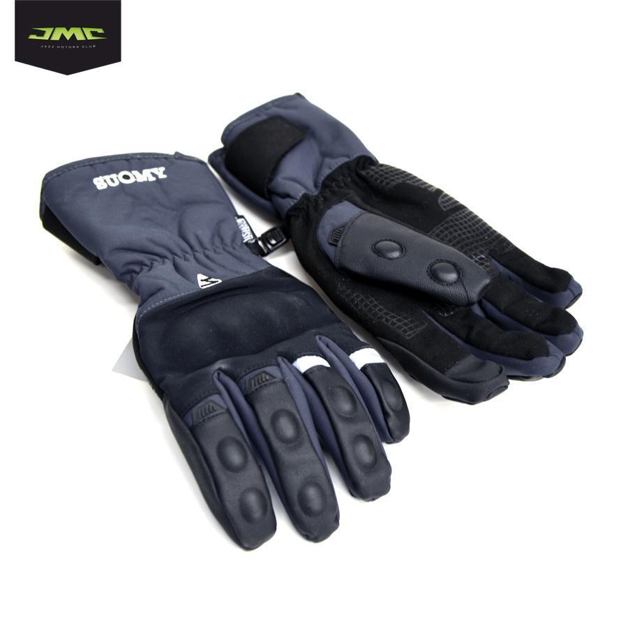 Перчатки мото зимние SUOMY Black