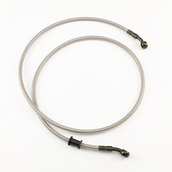 Шланг гидравлический тормозной (армированный) L=1200 d=10мм серый